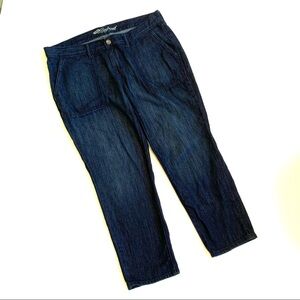 Old Navy Boyfriend Drapey Denim Hip Hop Jeans